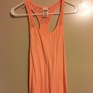 Pink by Victoria’s Secret Orange Tank Top